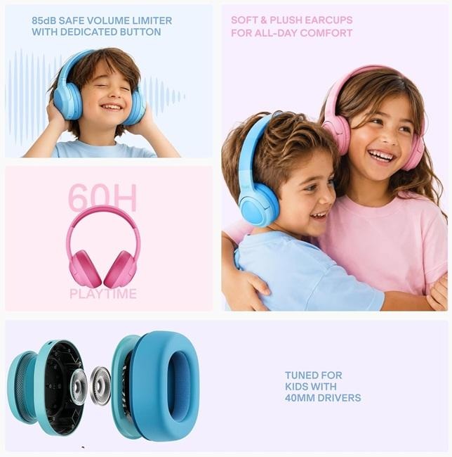 boAt Sailor Play Headphones Offer Safe Listening for Kids With 85dB Volume Limit