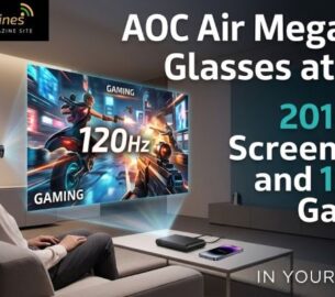 AOC Air Mega AR Glasses at $159: 201-Inch Screen and 120Hz Gaming in Your Pocket