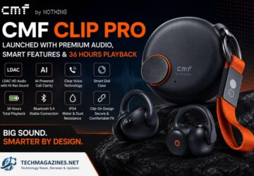 CMF Clip Pro Launched With LDAC Audio, Smart Dial Case, AI Calling and 36 Hours of Playback