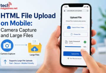 Handle HTML file upload on mobile