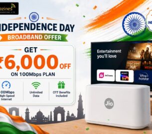 Jio Independence Day Broadband Offer