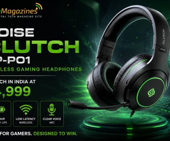 Noise Clutch HP-P01 Wireless Gaming Headphones Launch in India at ₹4,999 With 40-Hour Battery Life