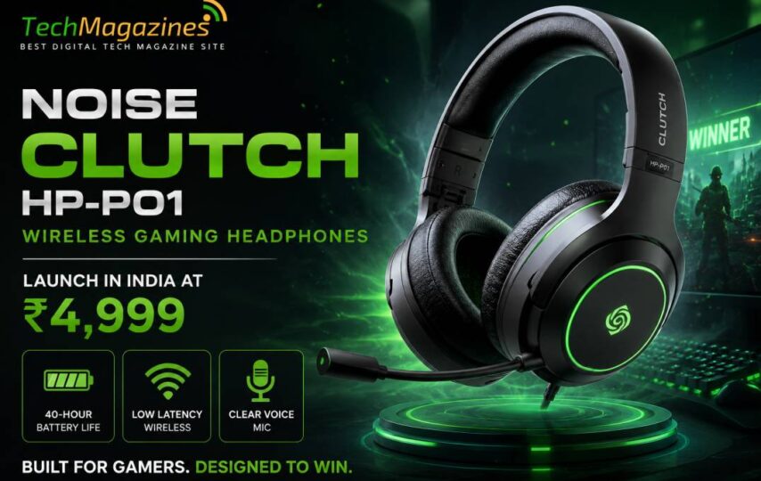 Noise Clutch HP-P01 Wireless Gaming Headphones Launch in India at ₹4,999 With 40-Hour Battery Life