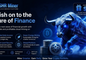 SHR Miner has launched a free cloud mining service for holders of BTC, XRP, and ETH