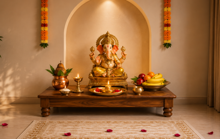 Create a Peaceful Sacred Corner That Blends Tradition with Modern Living