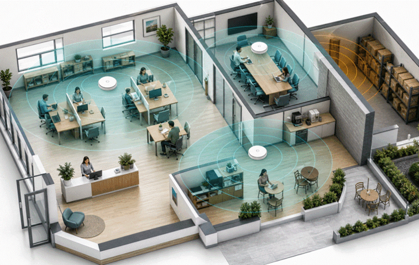 How Many Wi-Fi Access Points Does a Small Business Really Need