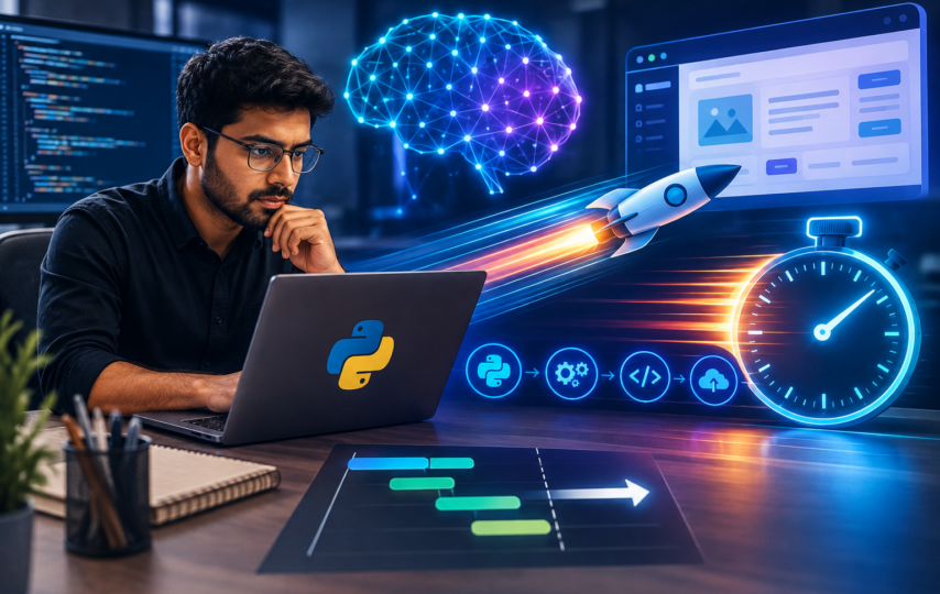 How a Python Development Company Compresses AI and Web Application Timelines