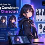 A Practical Workflow for Designing Consistent AI Anime Characters