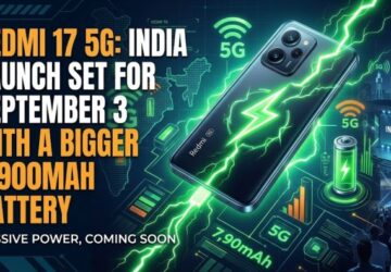Redmi 17 5G India Launch Set for September 3 With a Bigger 7,900mAh Battery