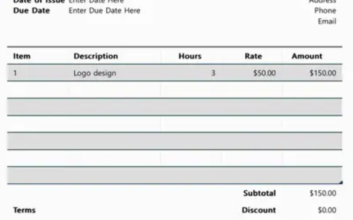 Excel Invoice Template
