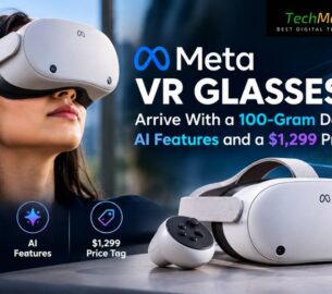 Meta VR Glasses Arrive With a 100-Gram Design, AI Features and a $1,299 Price Tag