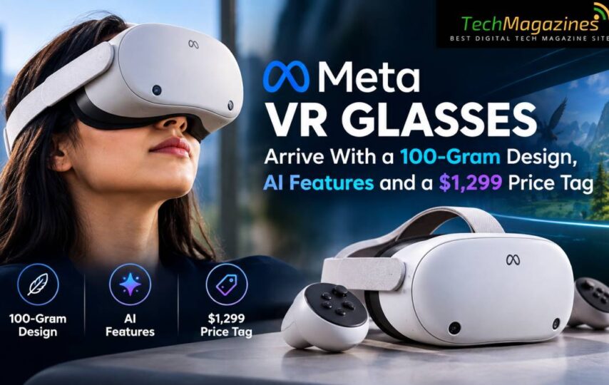 Meta VR Glasses Arrive With a 100-Gram Design, AI Features and a $1,299 Price Tag