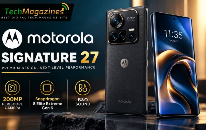 Motorola Unveils Signature 27: Features 200MP Periscope Camera, Snapdragon 8 Elite Extreme Gen 6, and B&O Sound