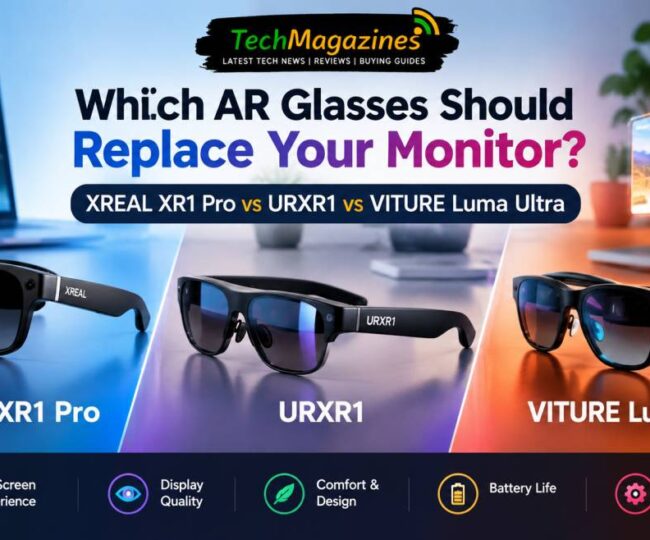 Which AR Glasses Should Replace Your Monitor? XREAL XR1 Pro vs URXR1 vs VITURE Luma Ultra