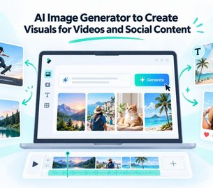 How to Use an AI Image Generator to Create Visuals for Videos and Social Content