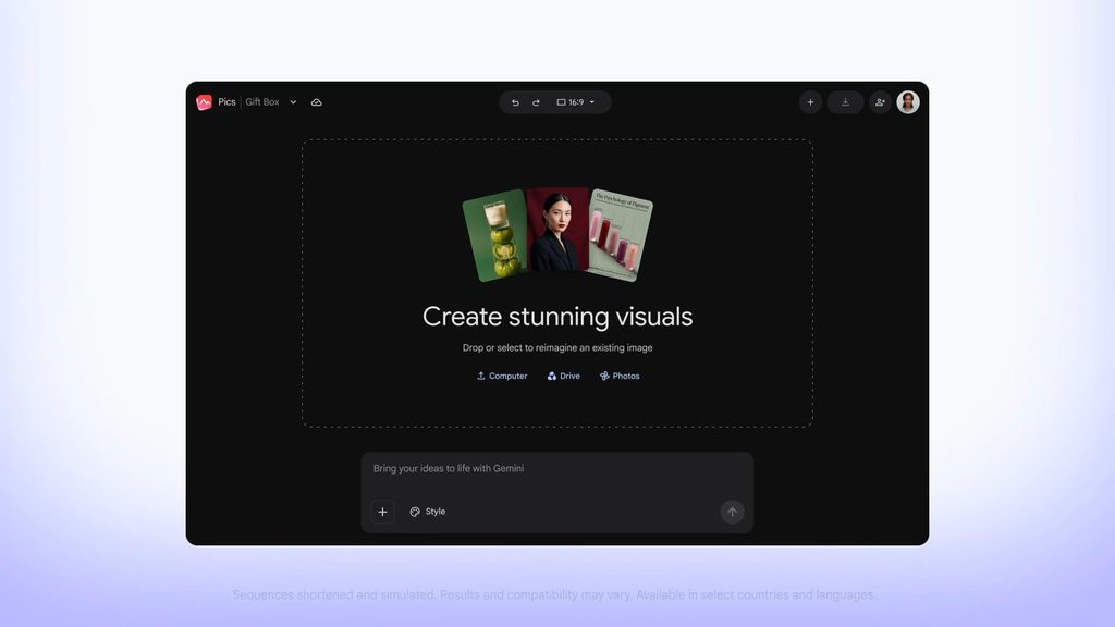 Main Features of Google Pics Features