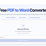 How PDF-to-Word.io Makes PDF Editing Easier With Editable DOCX Conversion