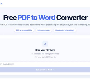 How PDF-to-Word.io Makes PDF Editing Easier With Editable DOCX Conversion