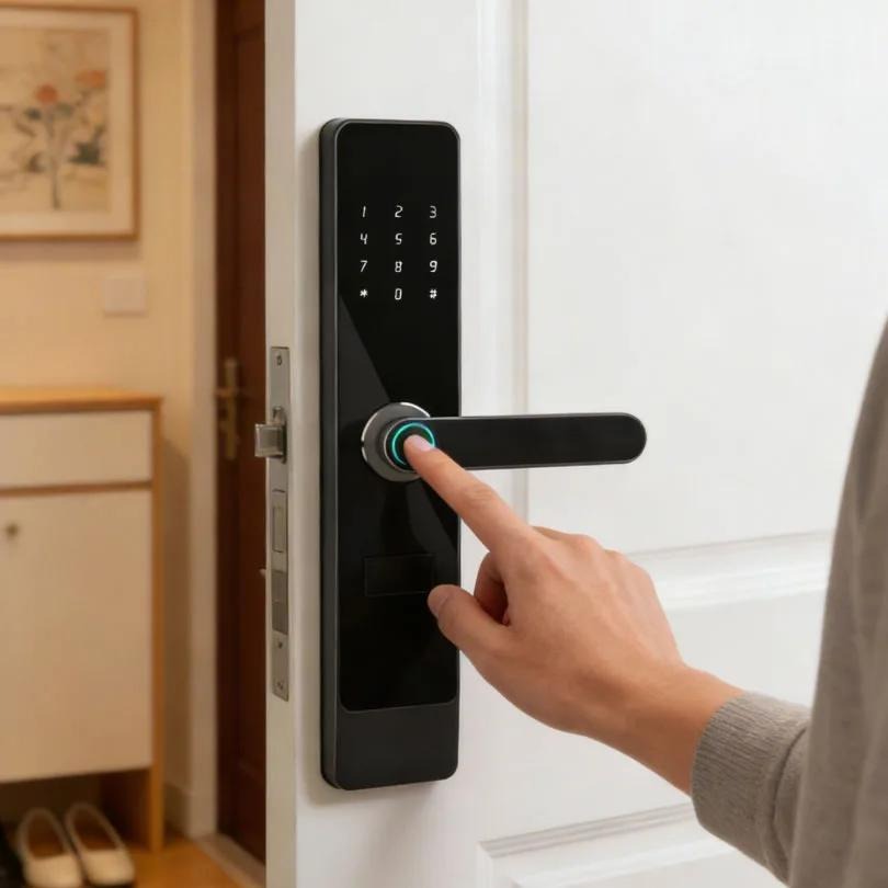 Unlock Your Door With Fingerprint Recognition