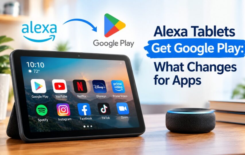 Alexa Tablets Get Google Play