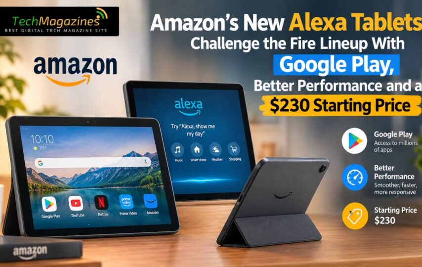 Amazon’s New Alexa Tablets Challenge the Fire Lineup With Google Play, Better Performance and a $230 Starting Price