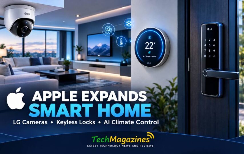 Apple Expands Its Smart Home Ecosystem With LG Security Cameras, Keyless Locks and AI-Powered Climate Control
