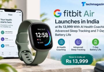 Google Fitbit Air Launches in India at Rs 13,999 With AI Health Coaching, Advanced Sleep Tracking and 7-Day Battery Life