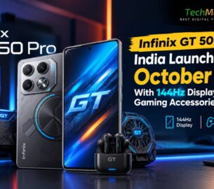Infinix GT 50 Pro India Launch Set for October 27 With 144Hz Display and New Gaming Accessories