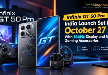 Infinix GT 50 Pro India Launch Set for October 27 With 144Hz Display and New Gaming Accessories