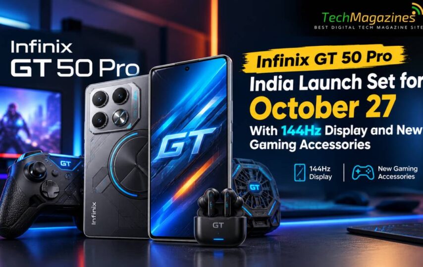 Infinix GT 50 Pro India Launch Set for October 27 With 144Hz Display and New Gaming Accessories