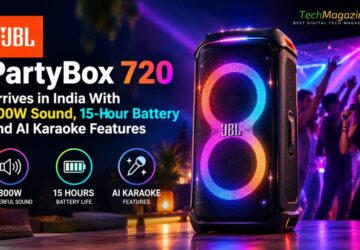 JBL PartyBox 720 Arrives in India With 800W Sound, 15-Hour Battery and AI Karaoke Features