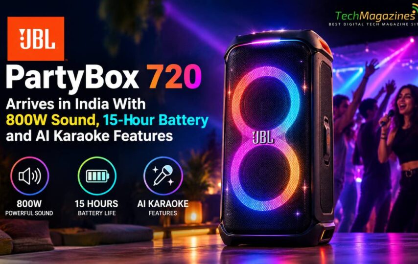 JBL PartyBox 720 Arrives in India With 800W Sound, 15-Hour Battery and AI Karaoke Features
