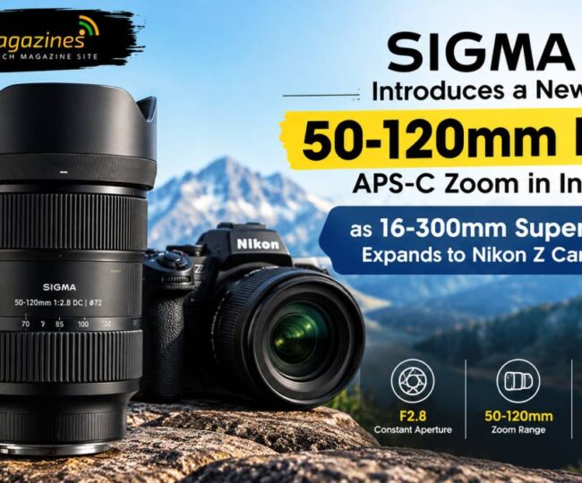 Sigma Introduces a New 50-120mm F2.8 APS-C Zoom in India as 16-300mm Superzoom Expands to Nikon Z Cameras