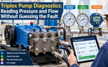 Triplex pump diagnostics