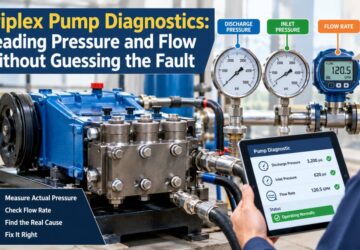 Triplex pump diagnostics