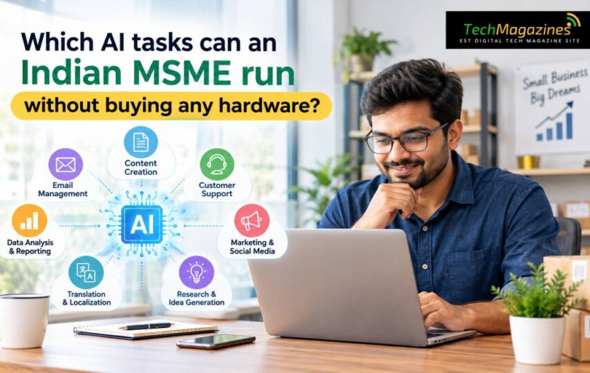 Which AI tasks can an Indian MSME run without buying any hardware?