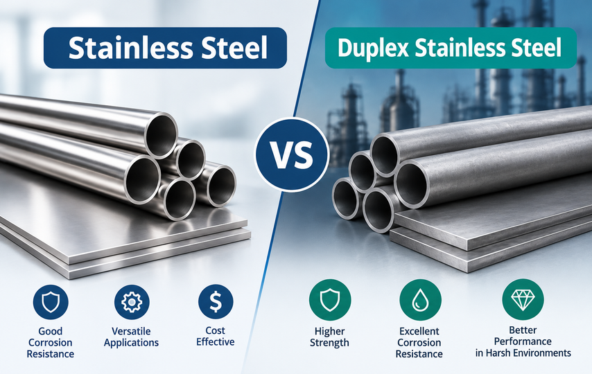 Stainless Steel vs. Duplex Stainless Steel