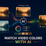 How to Match Colors Between Two Video Clips Using a Reference Frame