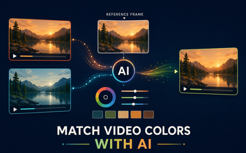 How to Match Colors Between Two Video Clips Using a Reference Frame