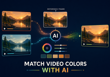 How to Match Colors Between Two Video Clips Using a Reference Frame