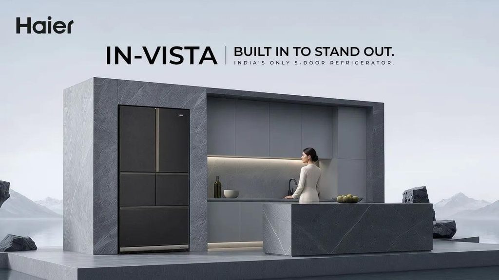 Haier In-Vista Refrigerator Adds Five Storage Zones, While Velox Water Heater Gets New Options